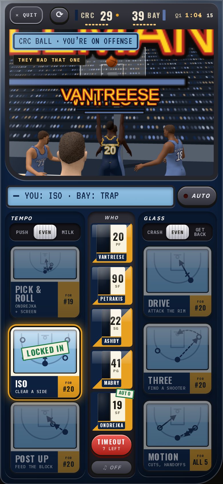 The last shot of a 1 on 1 game in Matrix style: the camera circles the shooter