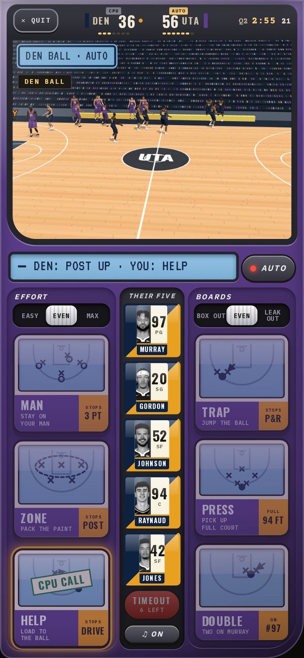 Auto: the CPU is calling your side